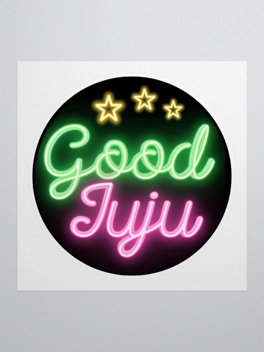Neon Good Juju Stickers product image (1)