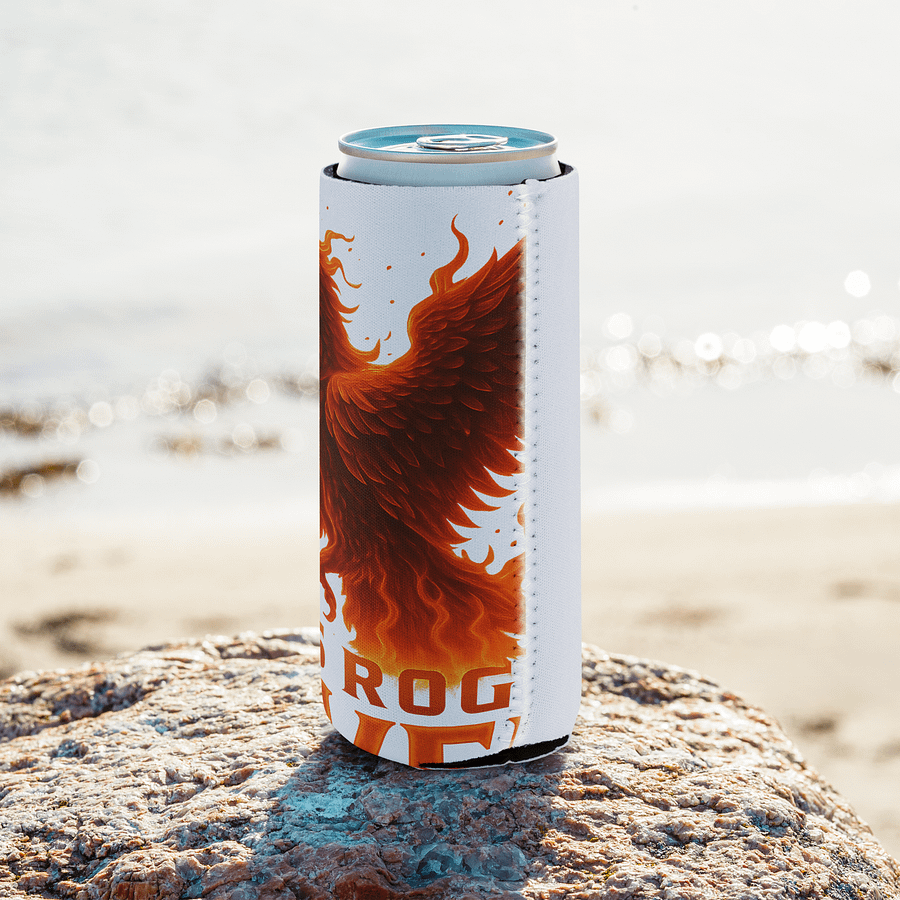 Flaming TxRogueRaven Can Cooler product image (17)