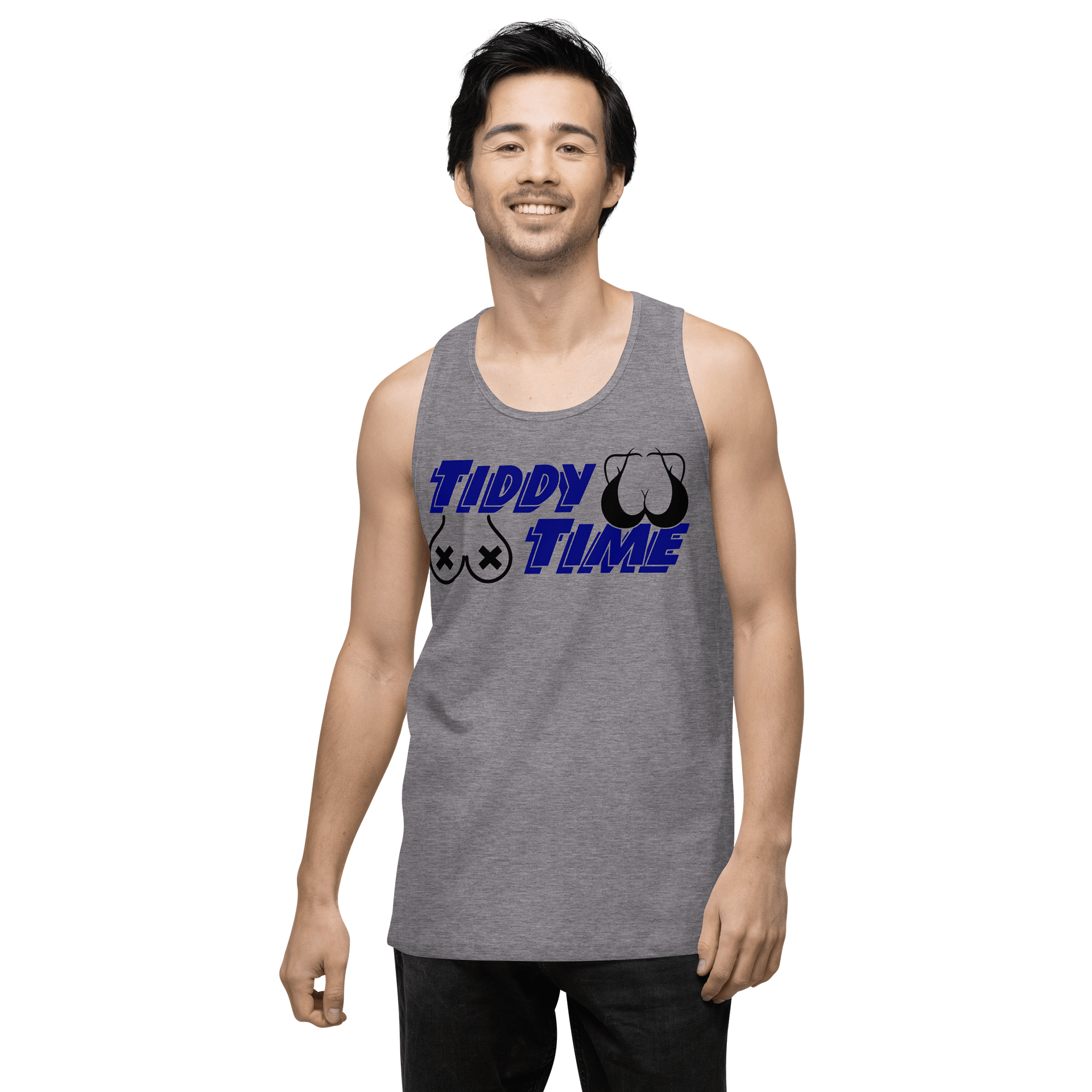Tiddy Time Logo Tank Top product image (62)