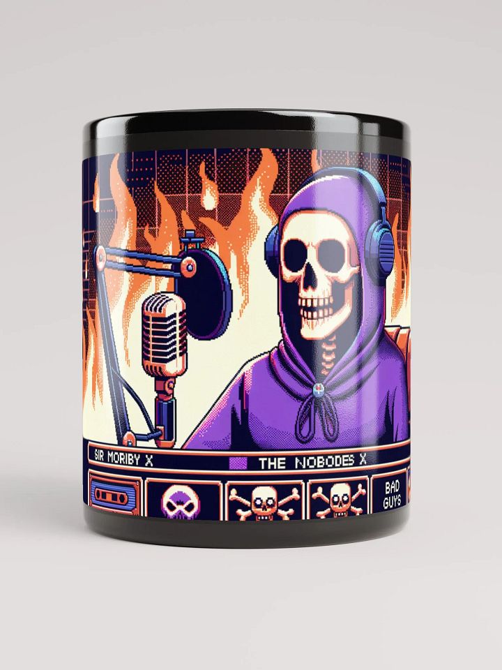 Morbid Black Glossy Mug product image (1)