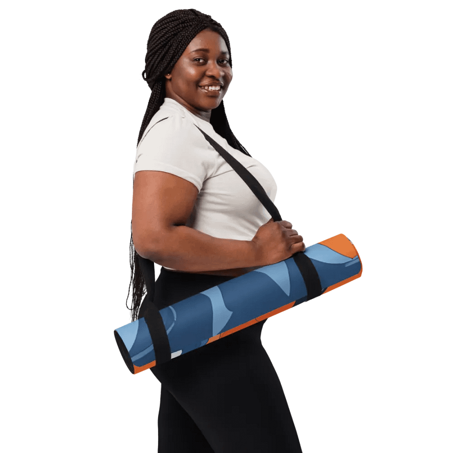 Serenity Swirl Yoga Mat product image (10)