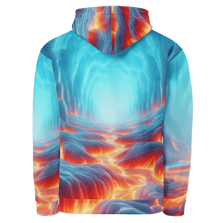 Fire and Ice - Vivid Glacial Lava Cascade #35 product image (2)