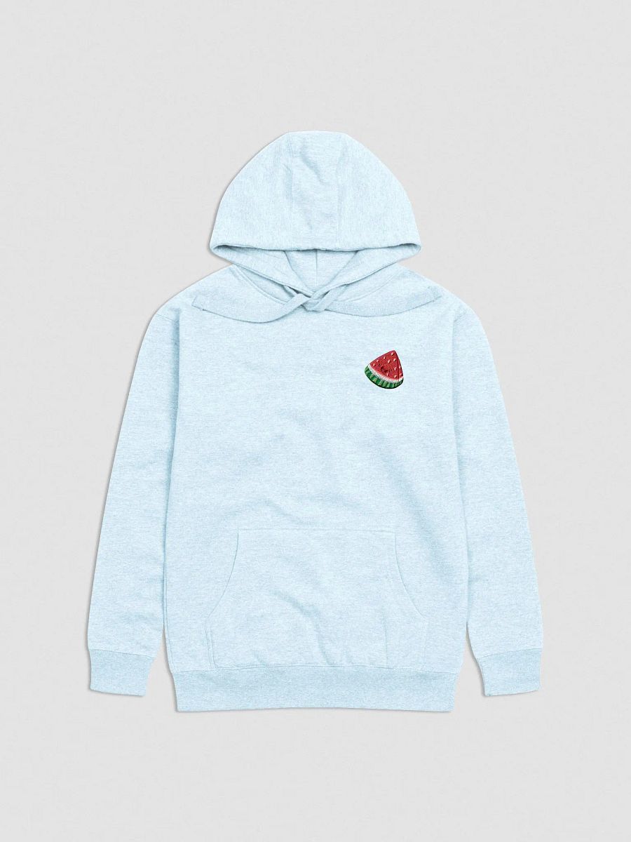 Smiling Watermelon embroidered Unisex Hoodie product image (6)