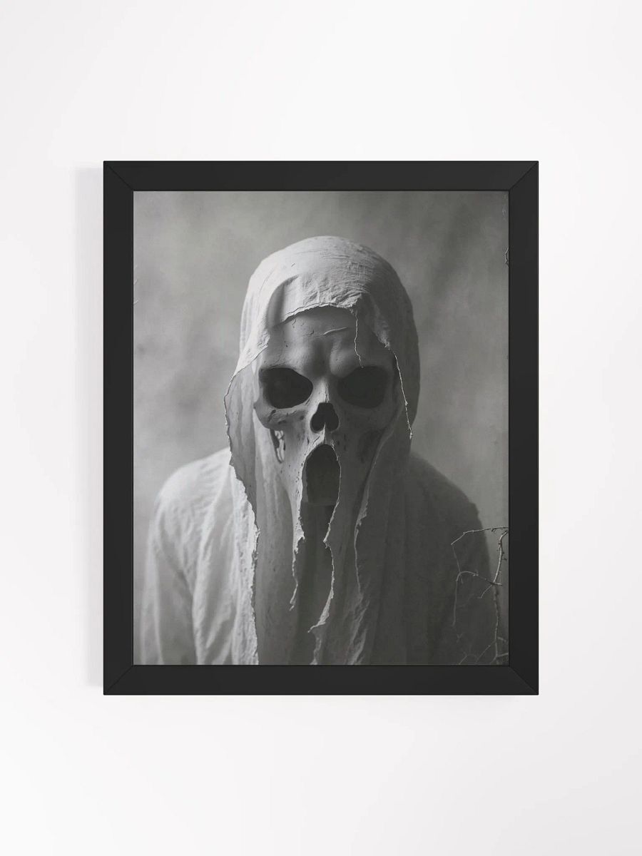 Ghostly Face Framed Print product image (1)