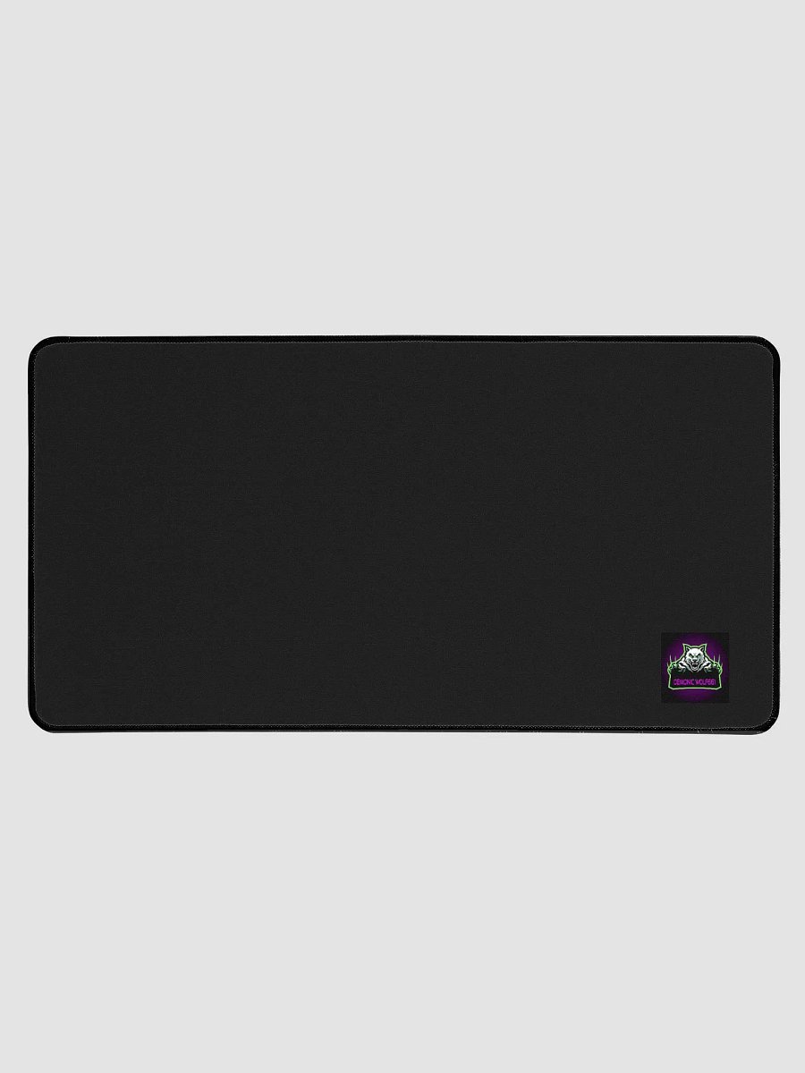 demonic wolf logo desk mat product image (3)