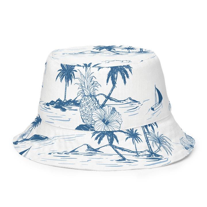 Tropical Island Reversible Bucket Hat product image (1)