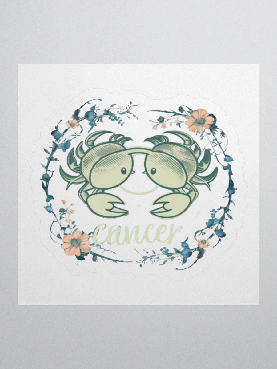 Cancer Zodiac Kiss-Cut Sticker product image (1)