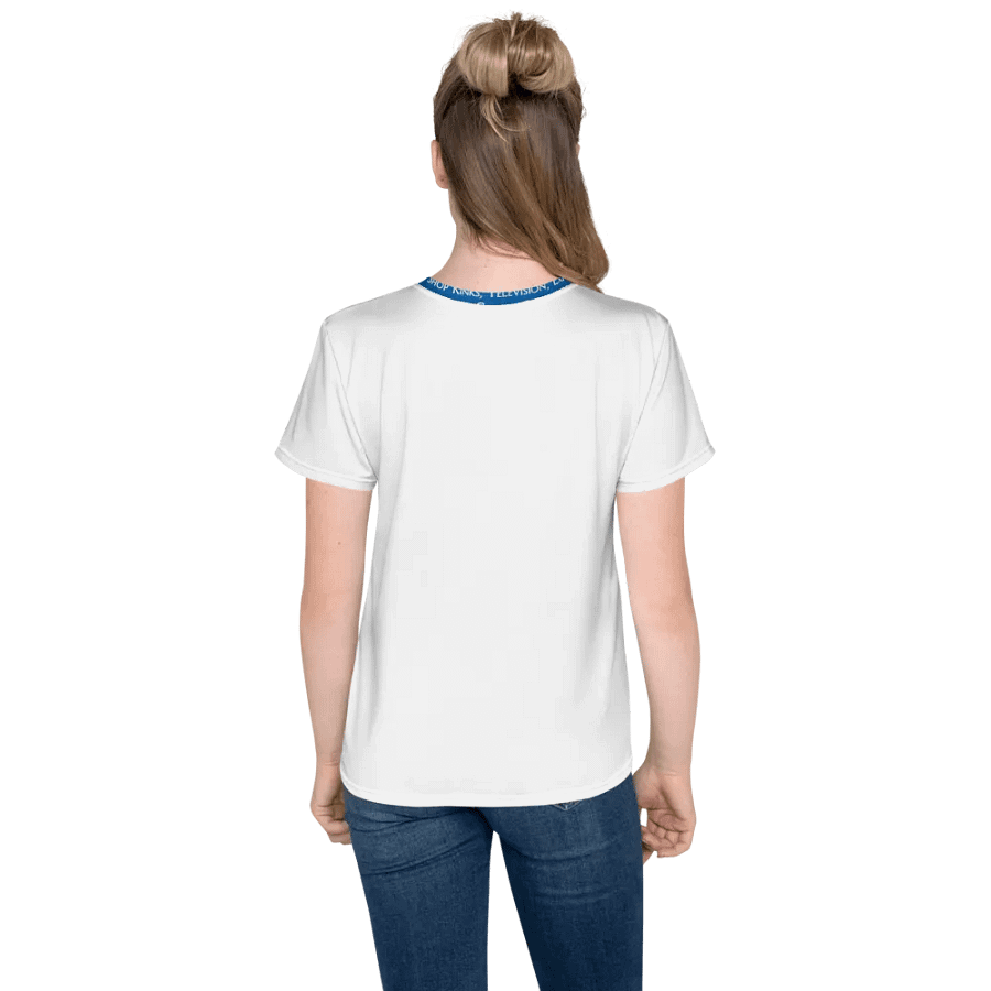 Retro-Futuristic Rocket All-Over Print Youth T-Shirt product image (8)