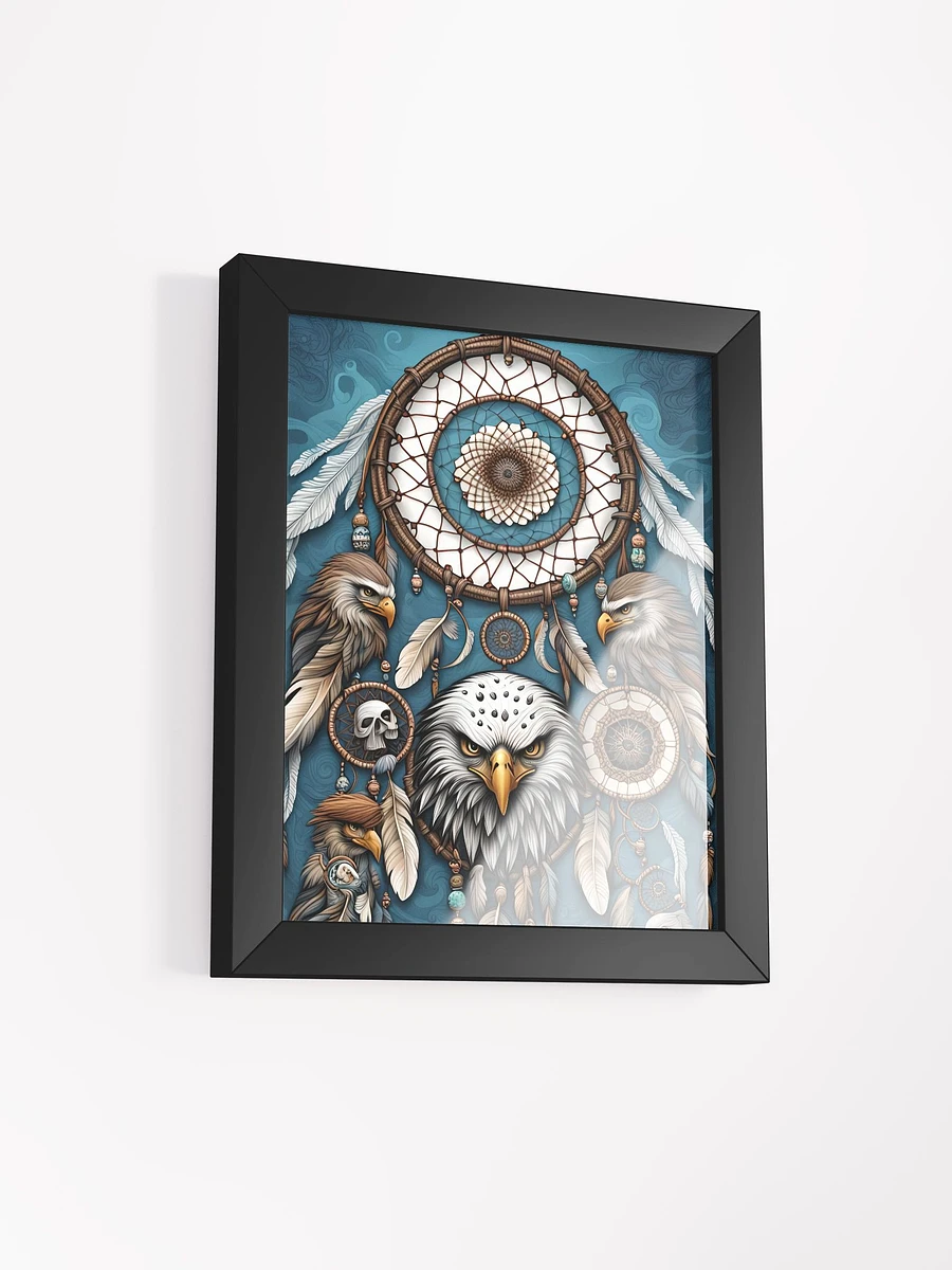 Majestic Eagle Dreamcatcher Framed Poster product image (8)