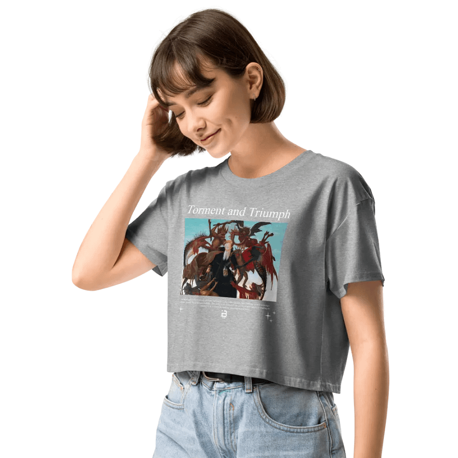 Torment and Triumph - BUIII Remix Crop Tops product image (10)