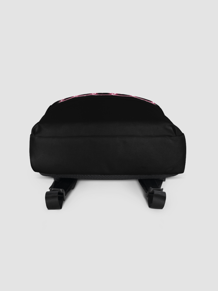 Black Cutesy Graffiti Print Backpack product image (5)
