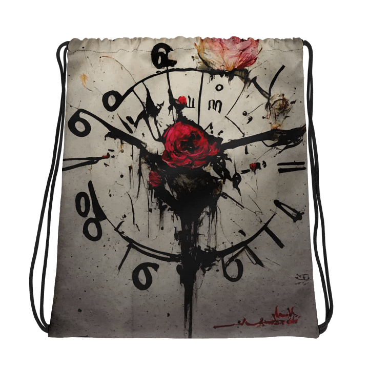 Eternal Bloom Drawstring Bag product image (1)