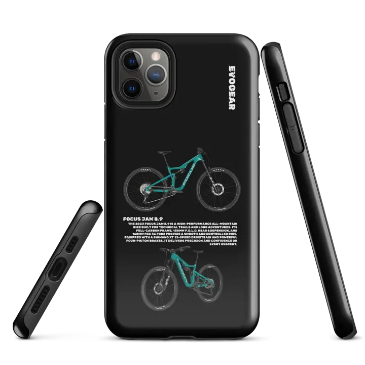 Black Focus Jam 8.9 iPhone Case product image (5)