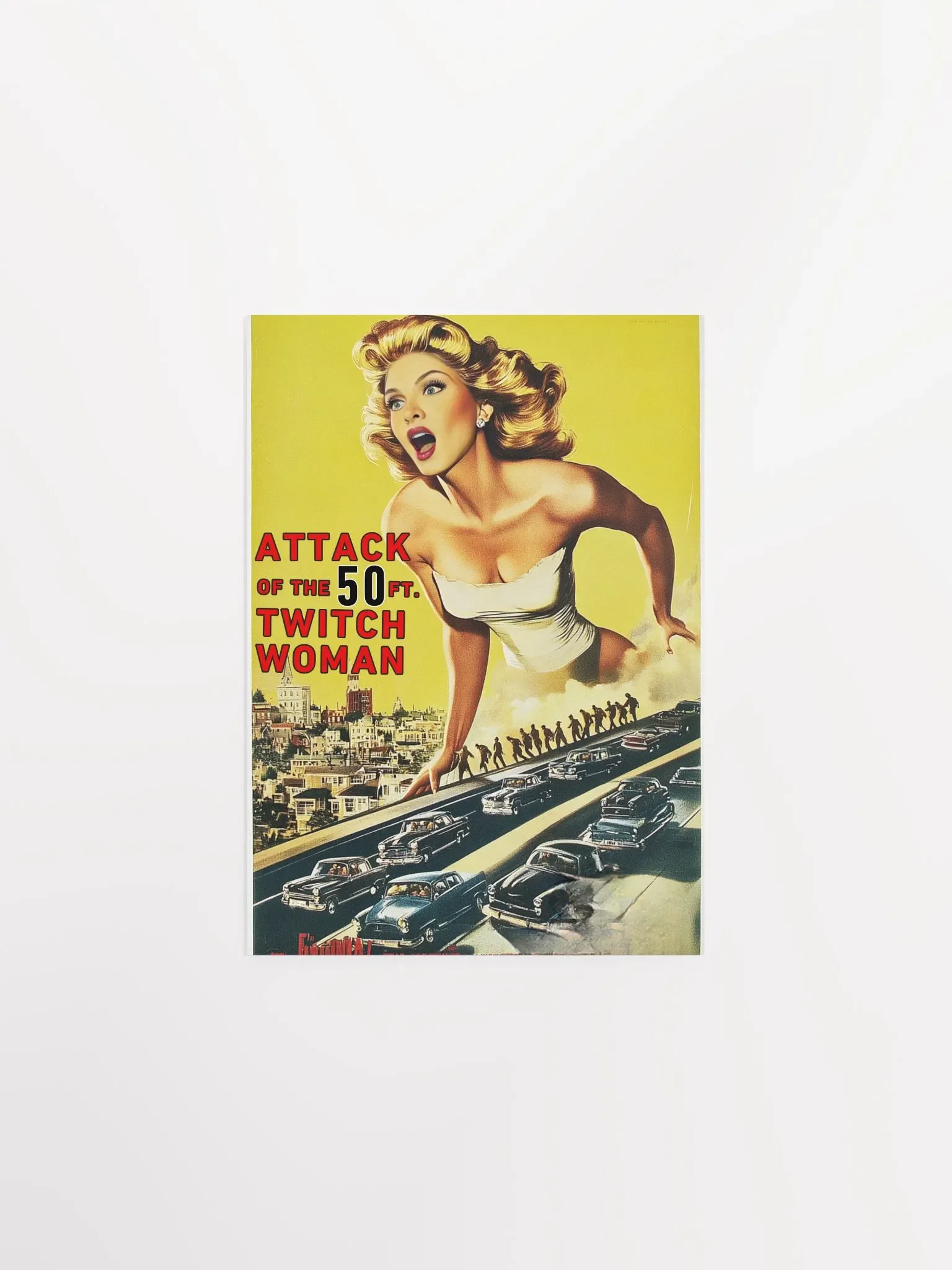 Attack of the Twitch Woman Poster product image (1)