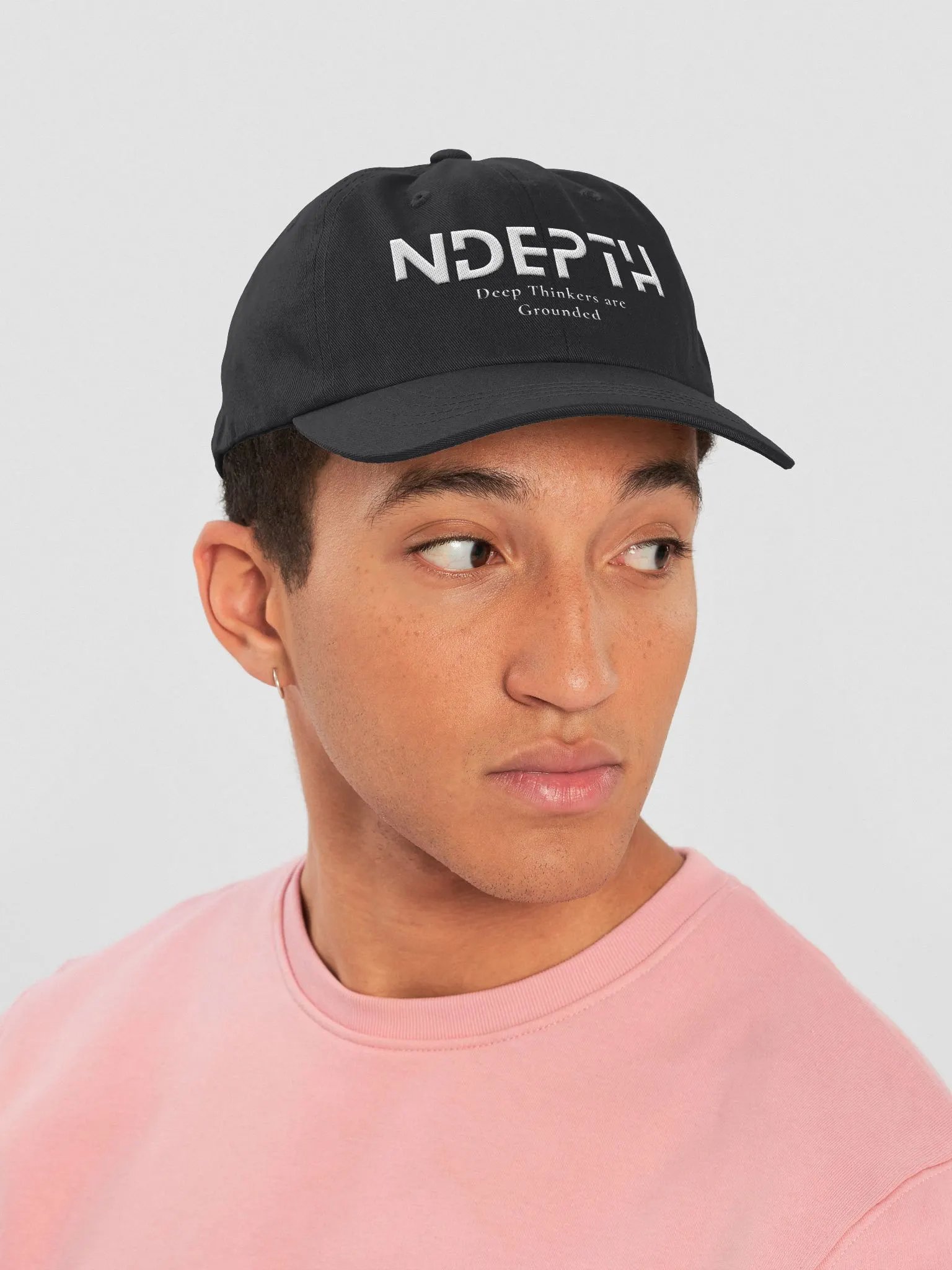 NDEPTH Deep Thinkers Are Grounded - Classic Dad Hat product image (6)