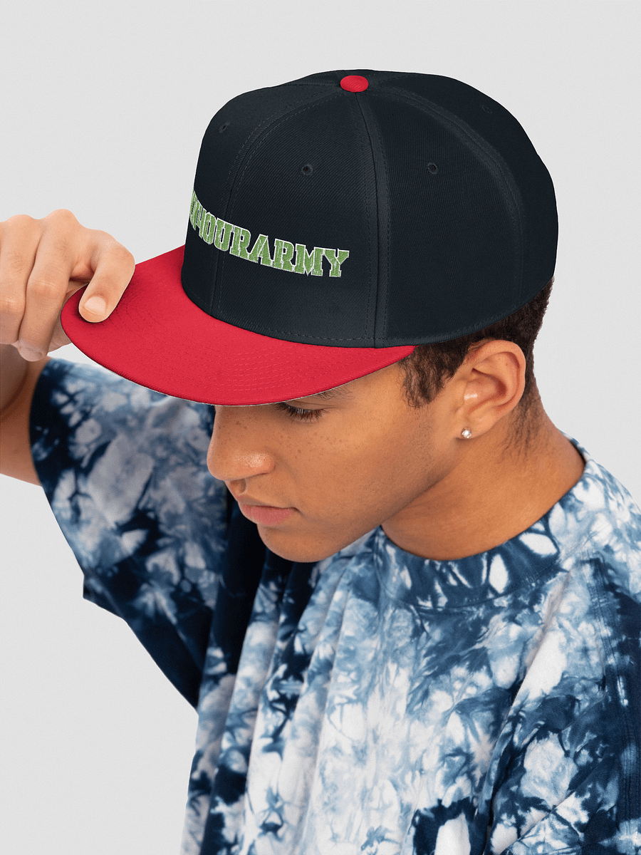 #TeNN4OURARMY Snapback Cap - Camo & White product image (28)