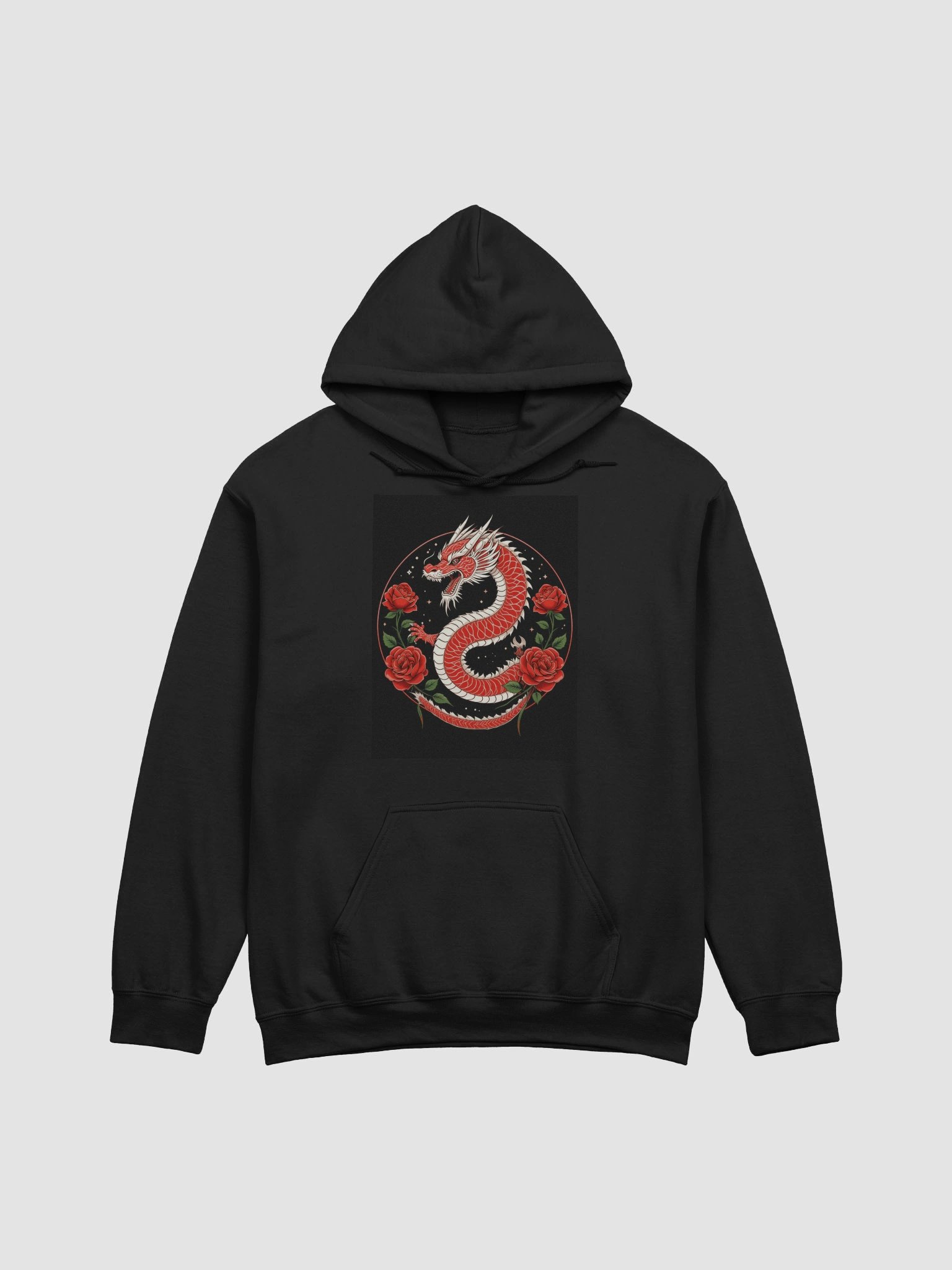 Dragon Rose Circle Hoodie product image (4)
