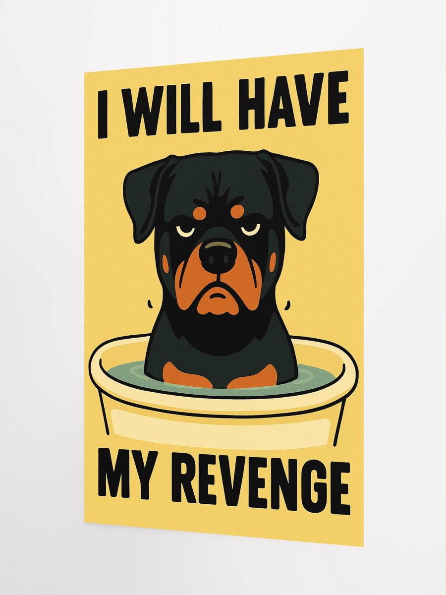 Rottweiler Bath Poster product image (8)