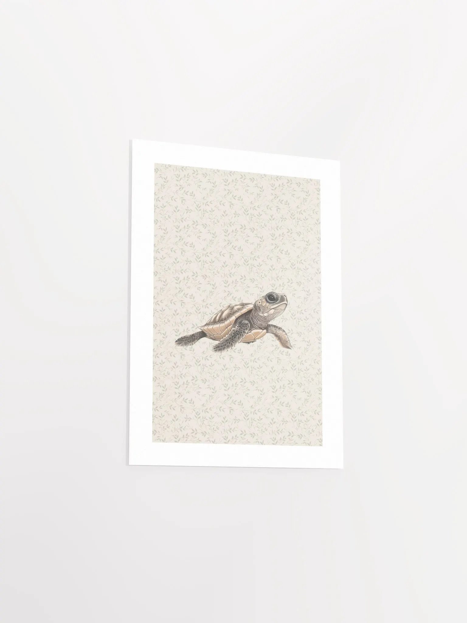 Boho Sea Turtle Nursery Print product image (4)