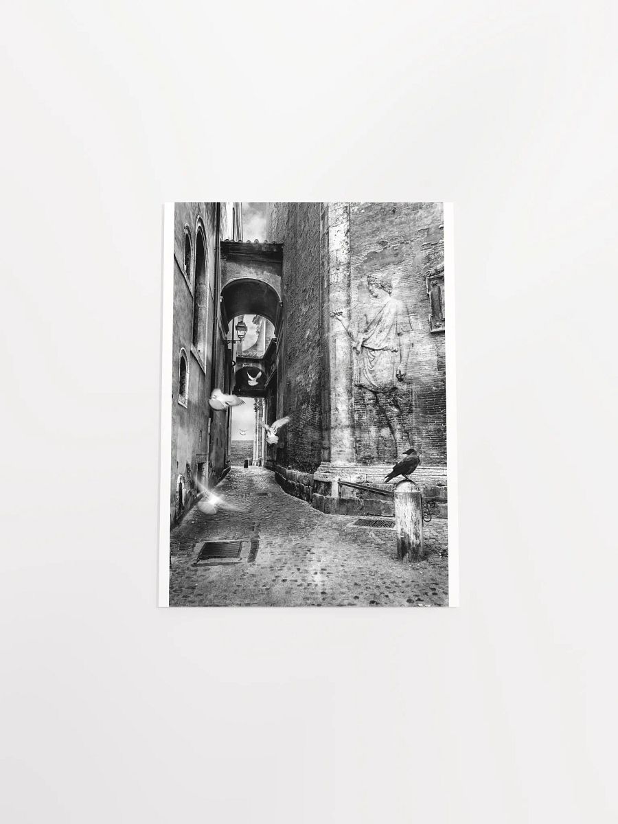 Behind the corner in Rome - Print product image (5)