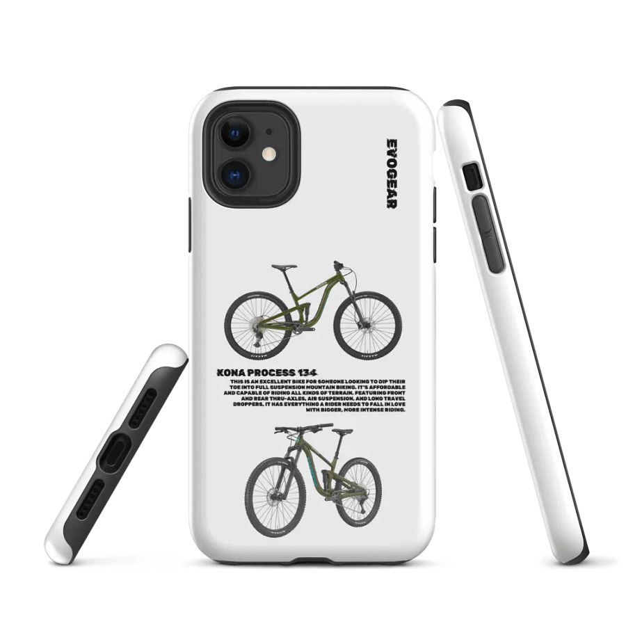 White Kona Process 134 iPhone Case product image (1)