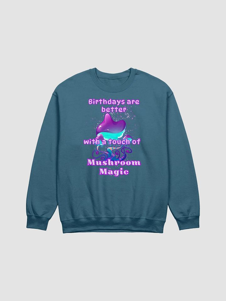 Mushroom magic Birthday classic crewneck sweatshirt product image (1)