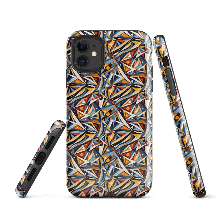 Geometric Fusion Tough iPhone® Case product image (1)