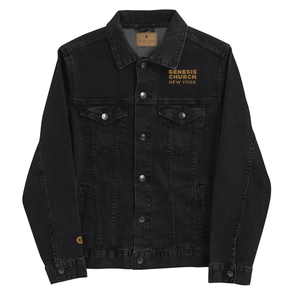 Genesis Embroidered Denim Jacket product image (6)