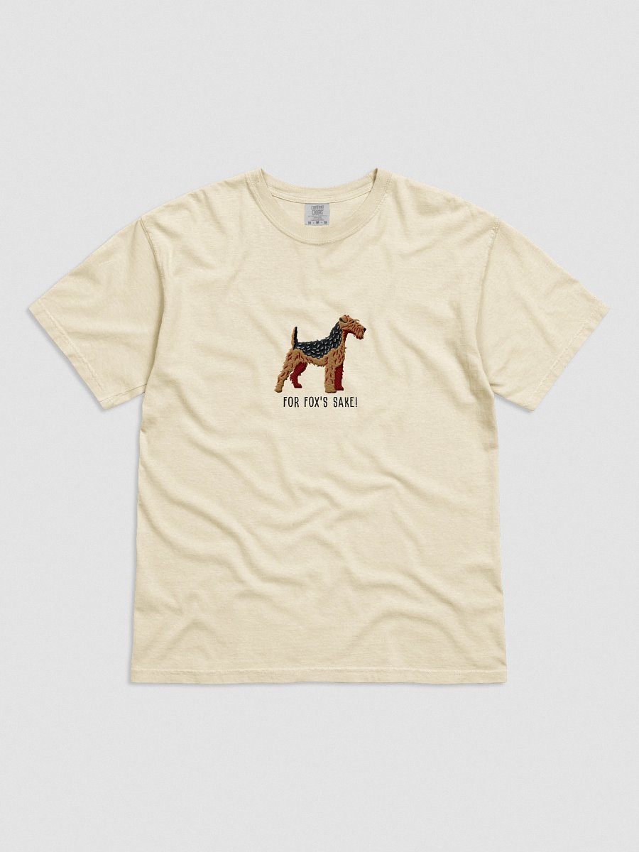 For Fox's Sake! T-Shirt(Embroidered) of a Fox Terrier(Black & Tan) product image (51)