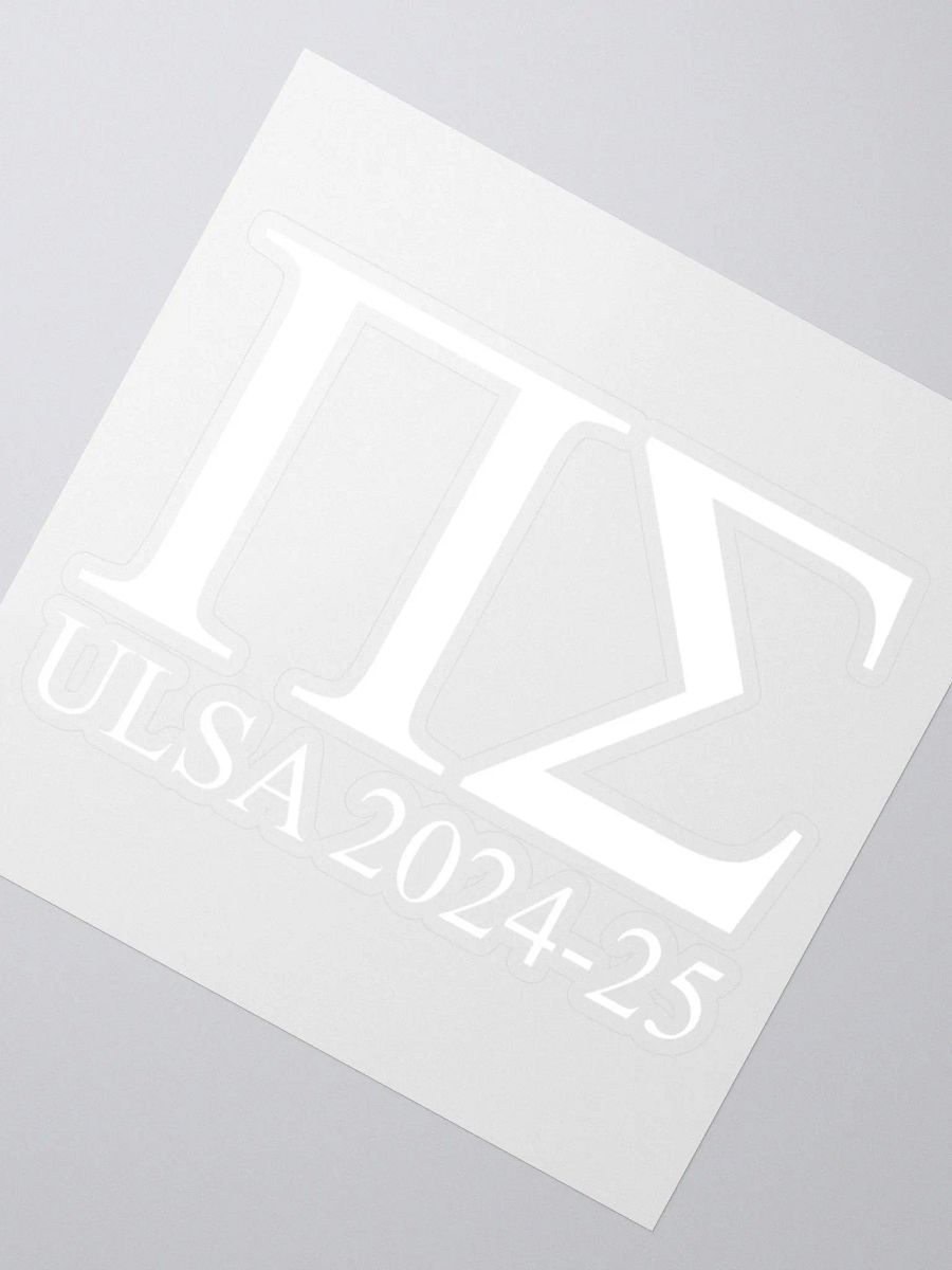 Pi Sig ULSA Sticker product image (2)
