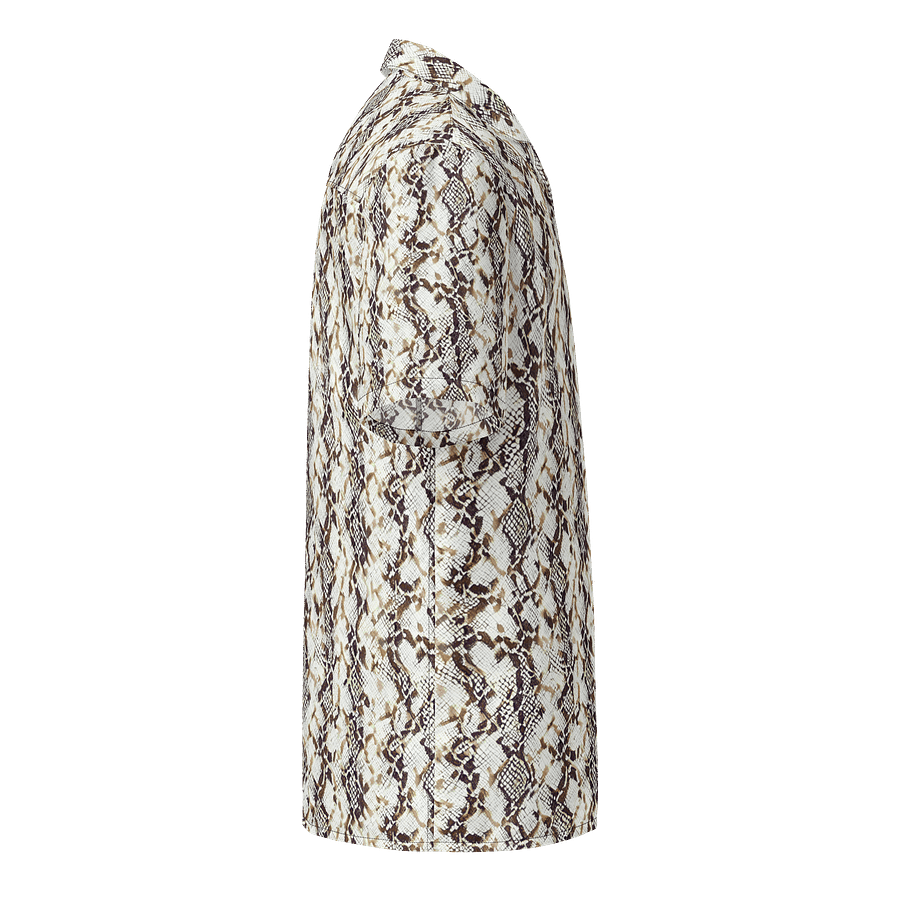 Beige Snake Skin Hawaiian Shirt product image (4)