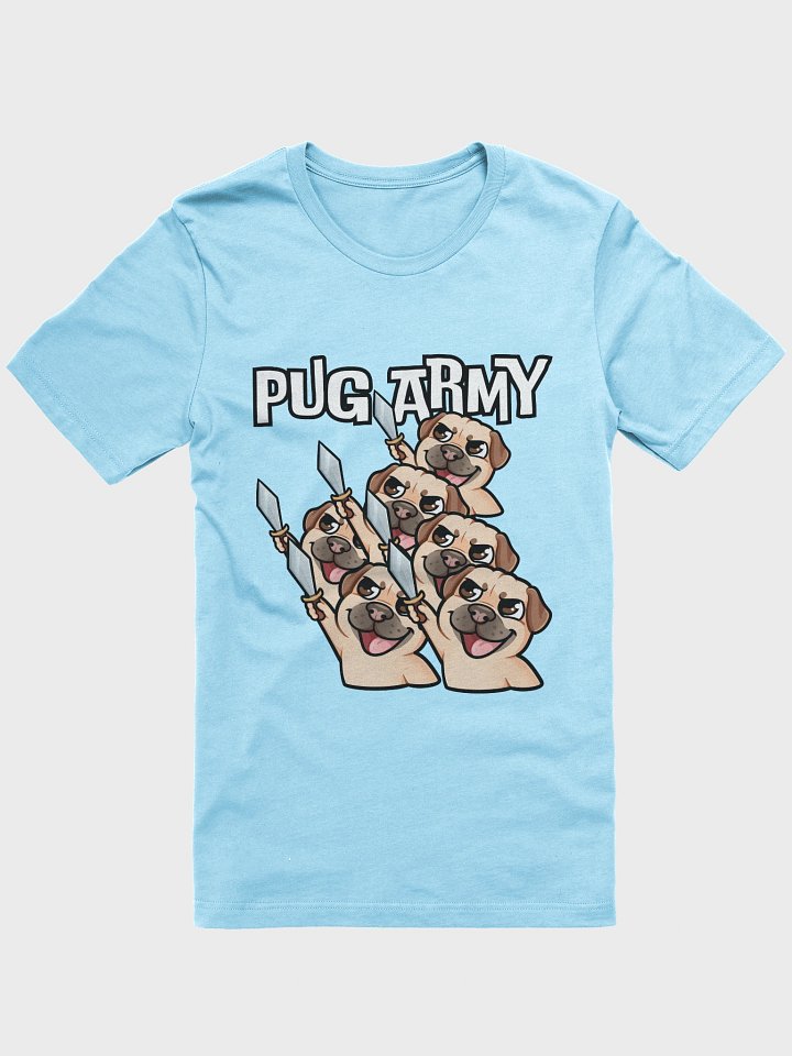 Pug Army - Soft T-Shirt Light product image (9)