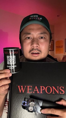 WTH did you just send me @weaponsmovie #WeaponsMovie 😳🫨🥫

@warnerbros . #horror #scarymovies #movierecommendation