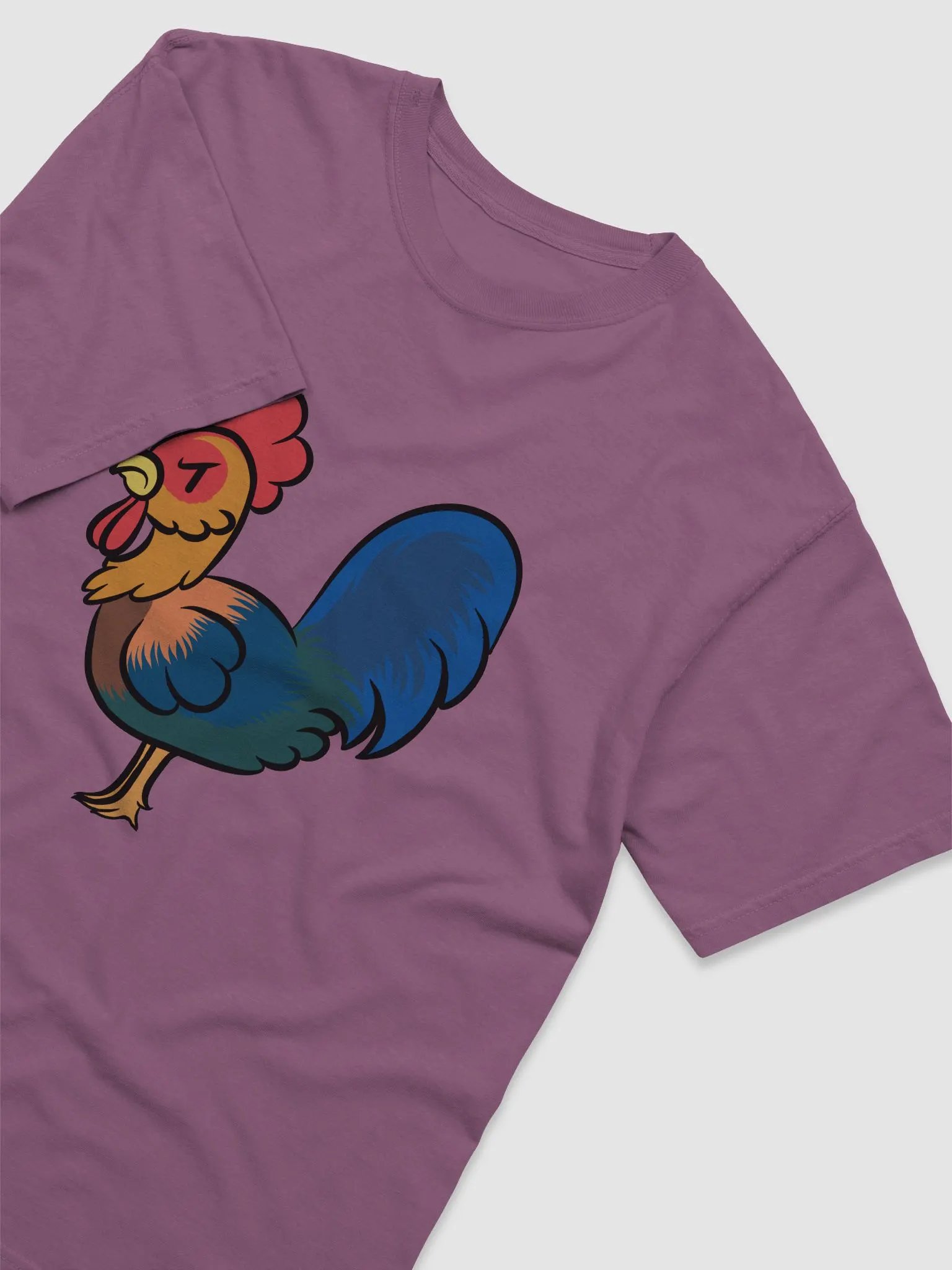 Angry Rooster Garment-Dyed Heavyweight T-Shirt product image (2)