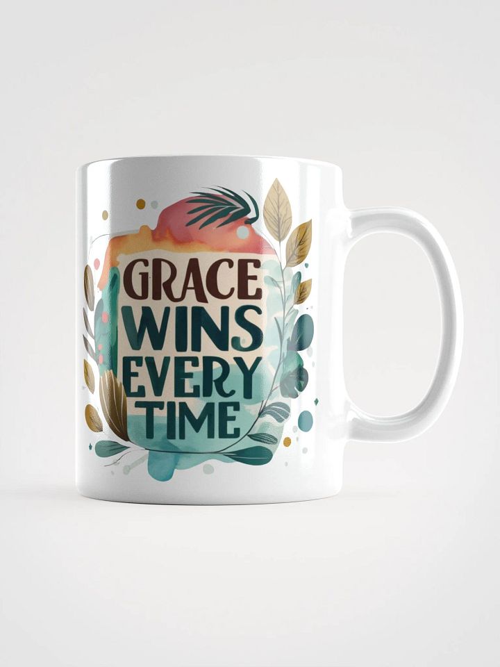 Grace Wins Every Time Ceramic Mug product image (2)