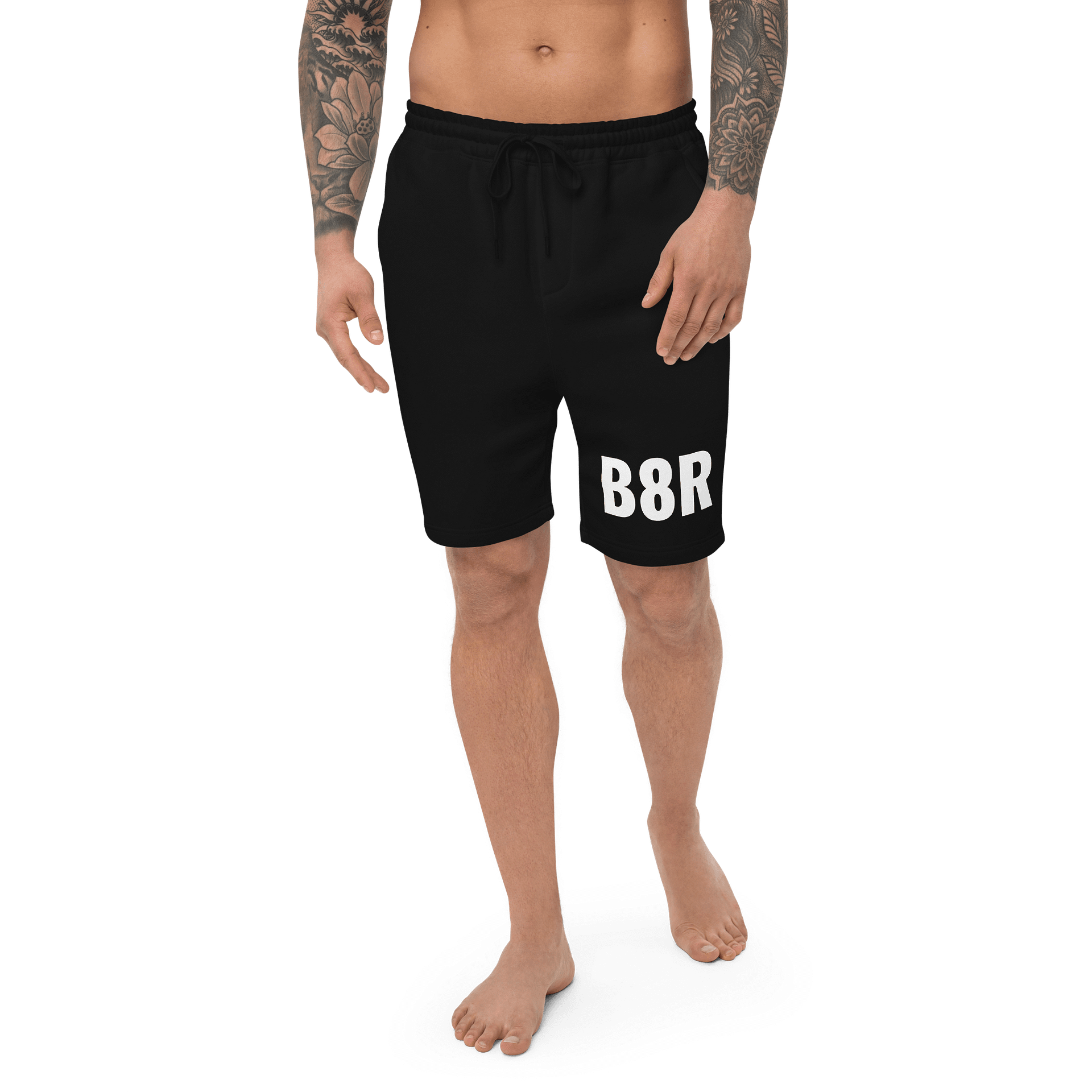 B8R Gym Shorts (White Logo) product image (1)