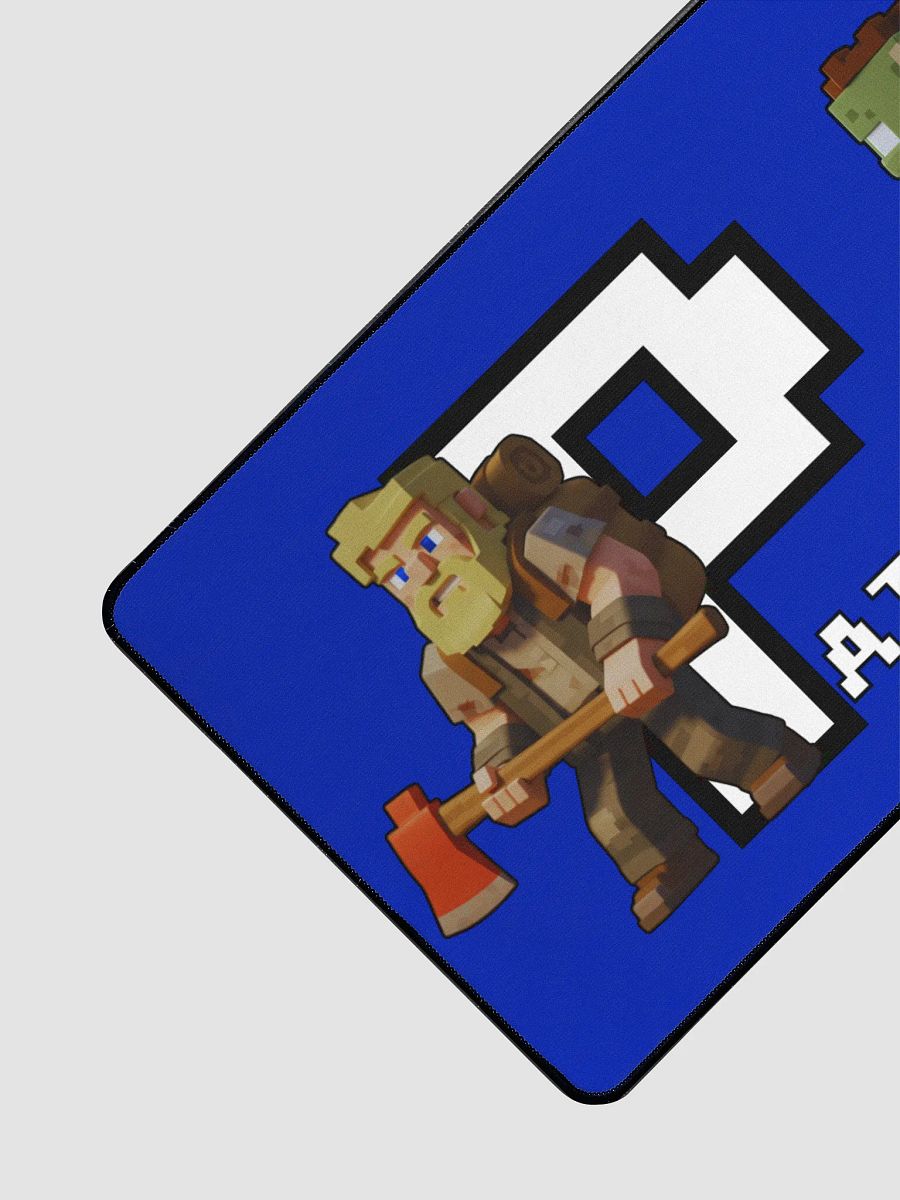 Patient PixelZ P Logo Desk Mat (Blue) product image (3)
