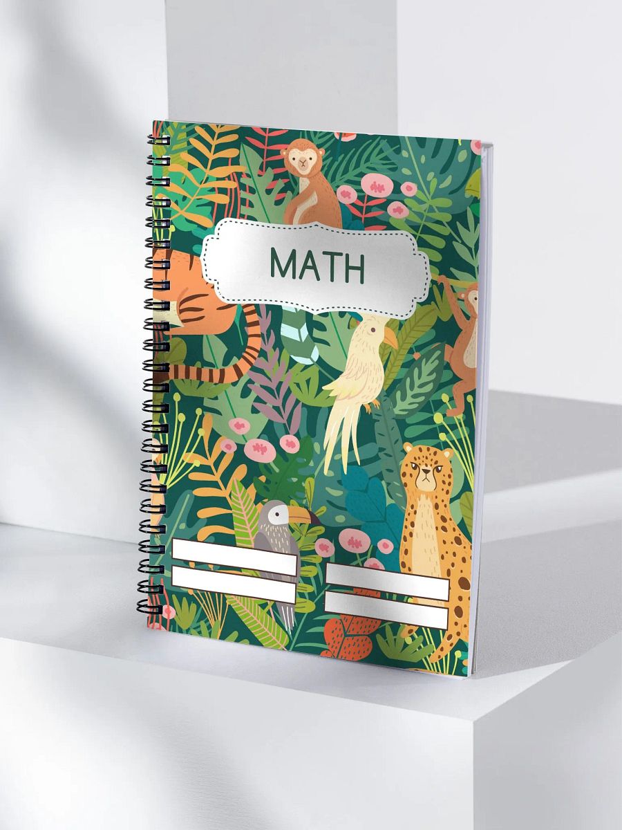 Jungle Whimsy Spiral Notebook product image (4)