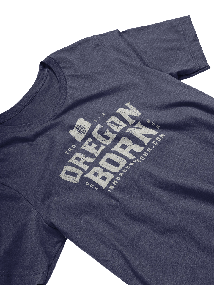 Vintage Collegiate Oregon Born T-Shirt product image (2)