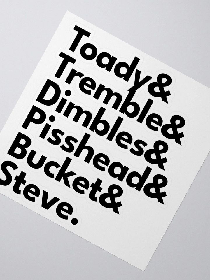 The Brass Cannons Sticker product image (6)