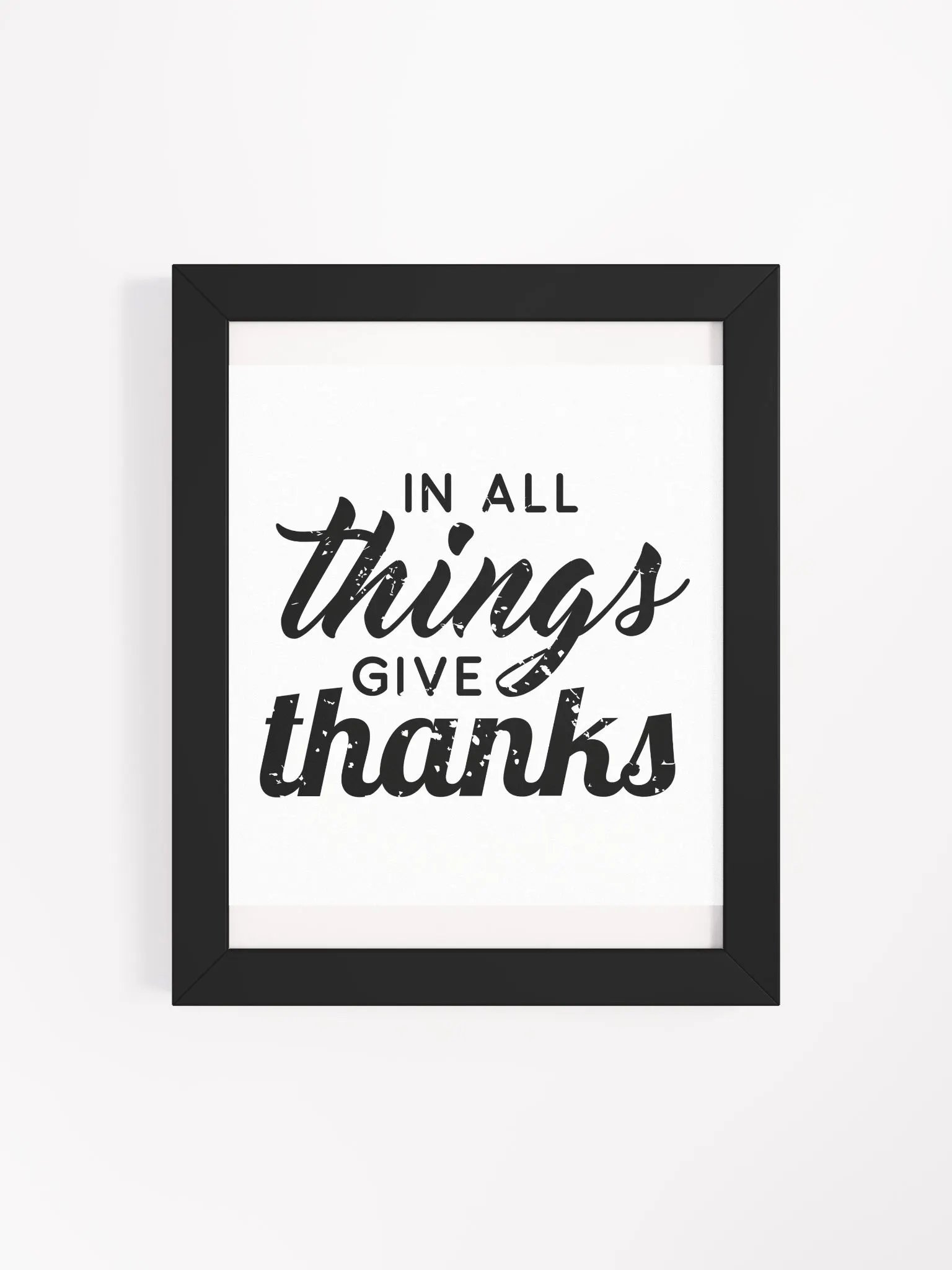 Gratitude in Style Framed Poster product image (4)
