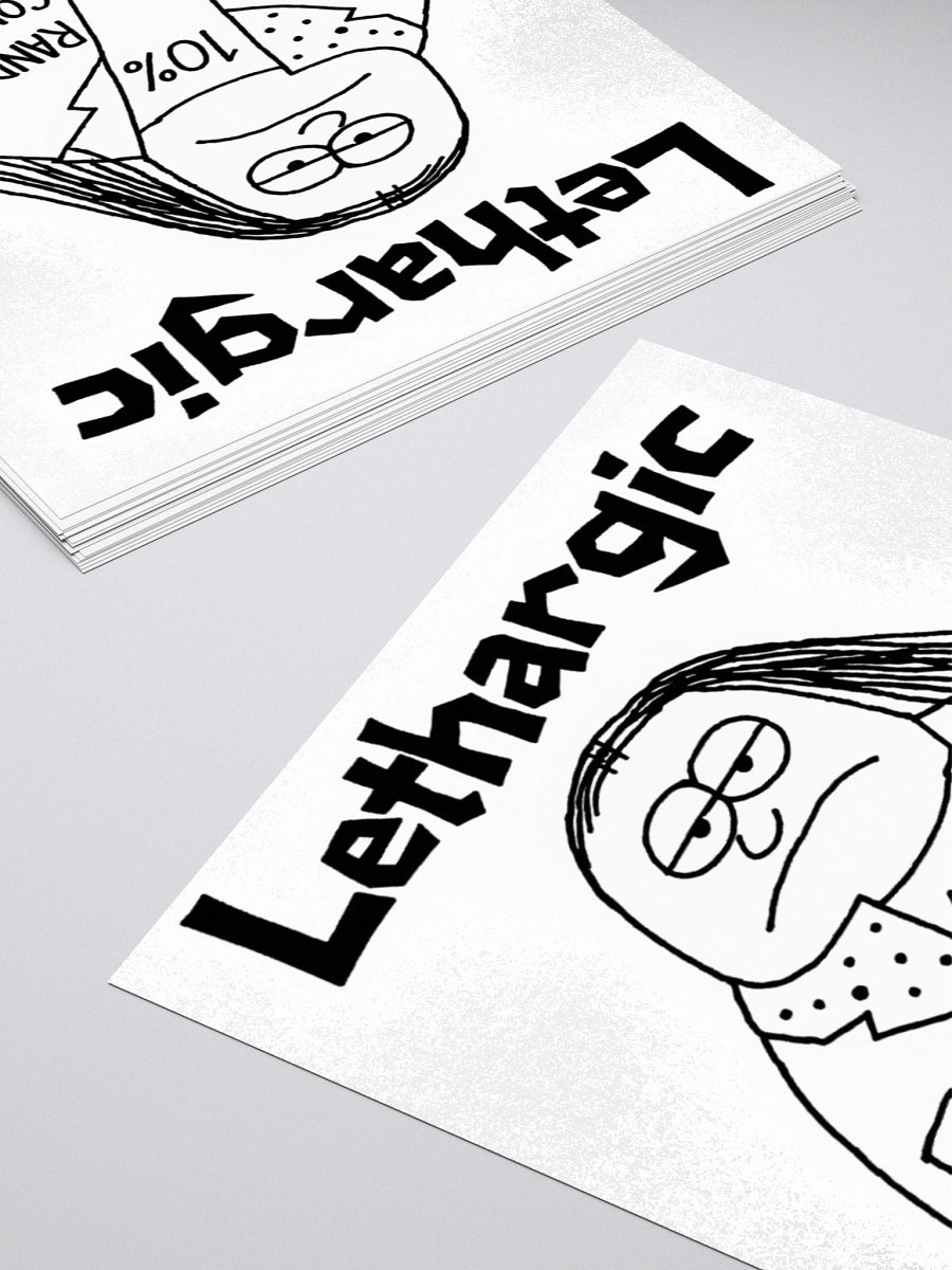 Lethargic (V2) "Bill" Sticker product image (7)