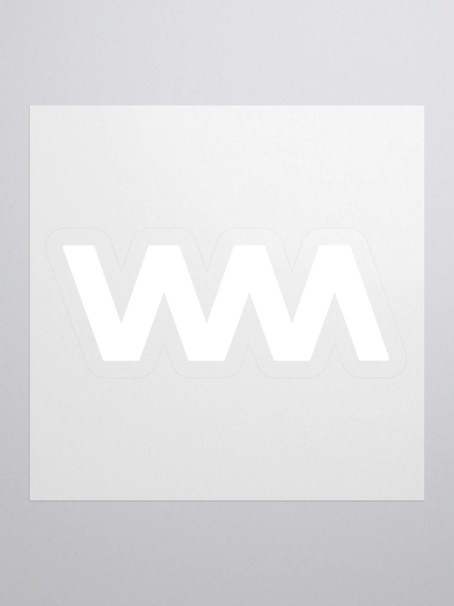 VVM Logo Kiss Cut Stickers product image (1)