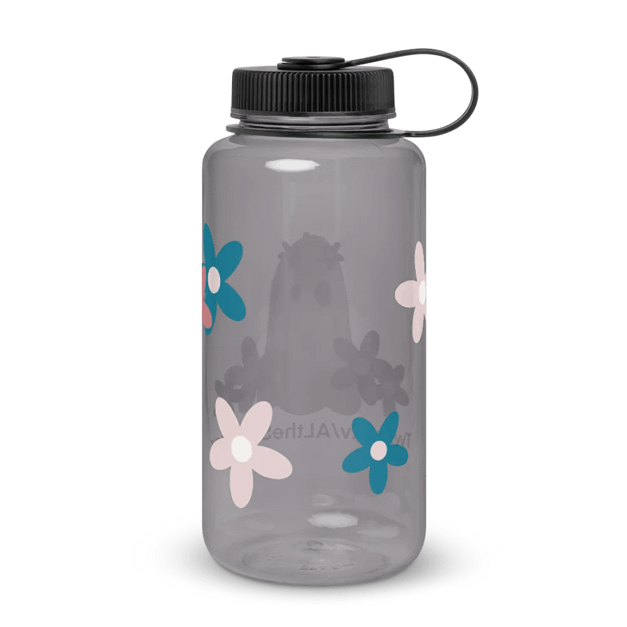 Flower Ghost 32oz Water Bottle product image (6)