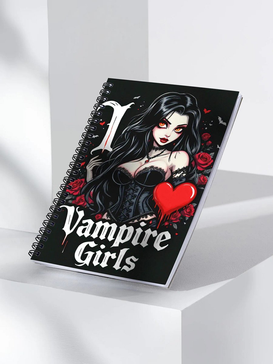 I ❤️ Vampire Girls Spiral Notebook product image (3)