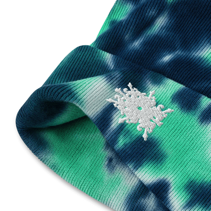Snowflake Tie Dye Beanie product image (2)