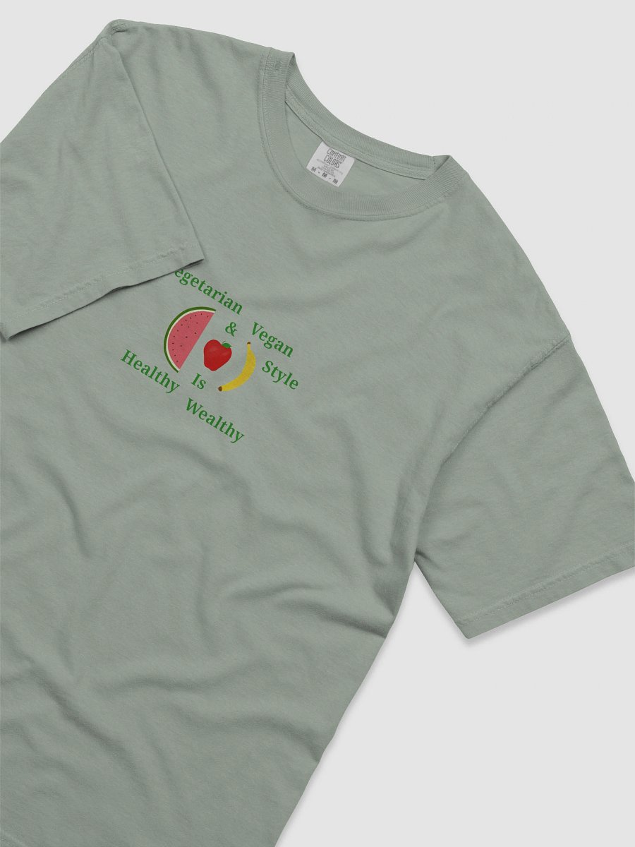 Healthy & Wealthy Vegetarian T-Shirt product image (5)