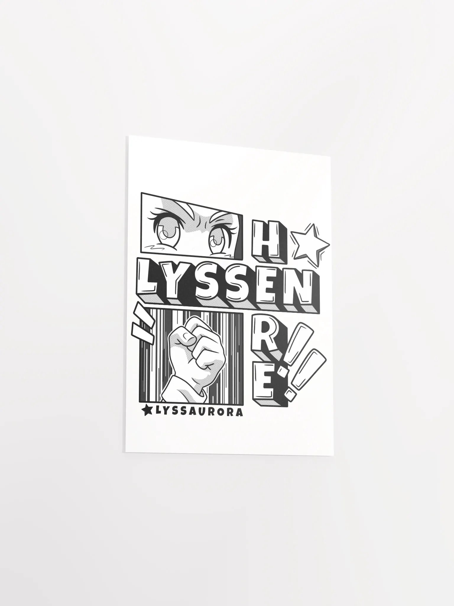Lyssen Here Poster product image (9)