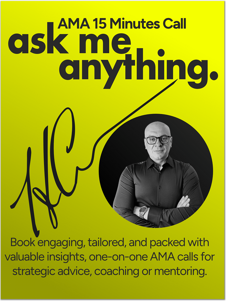 AMA (Ask Me Anything) - 15 Minutes Call product image (1)