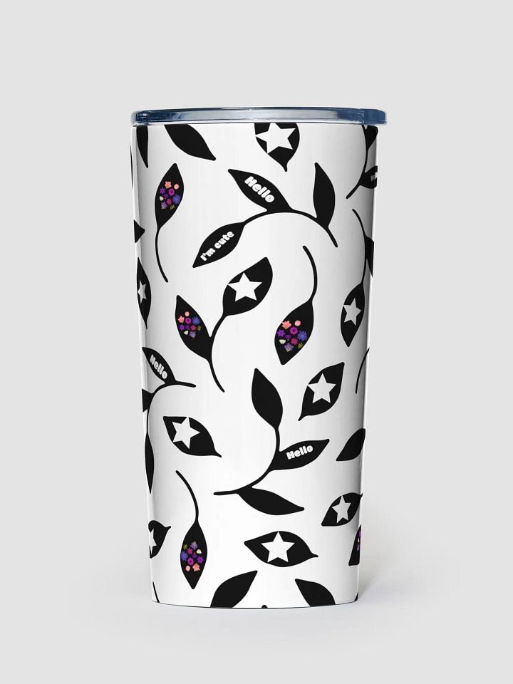 20oz Vacuum Insulated Stainless-Steel Tumbler with leak proof lid, reusable Straw, Tumbler Mug Flasks product image (1)